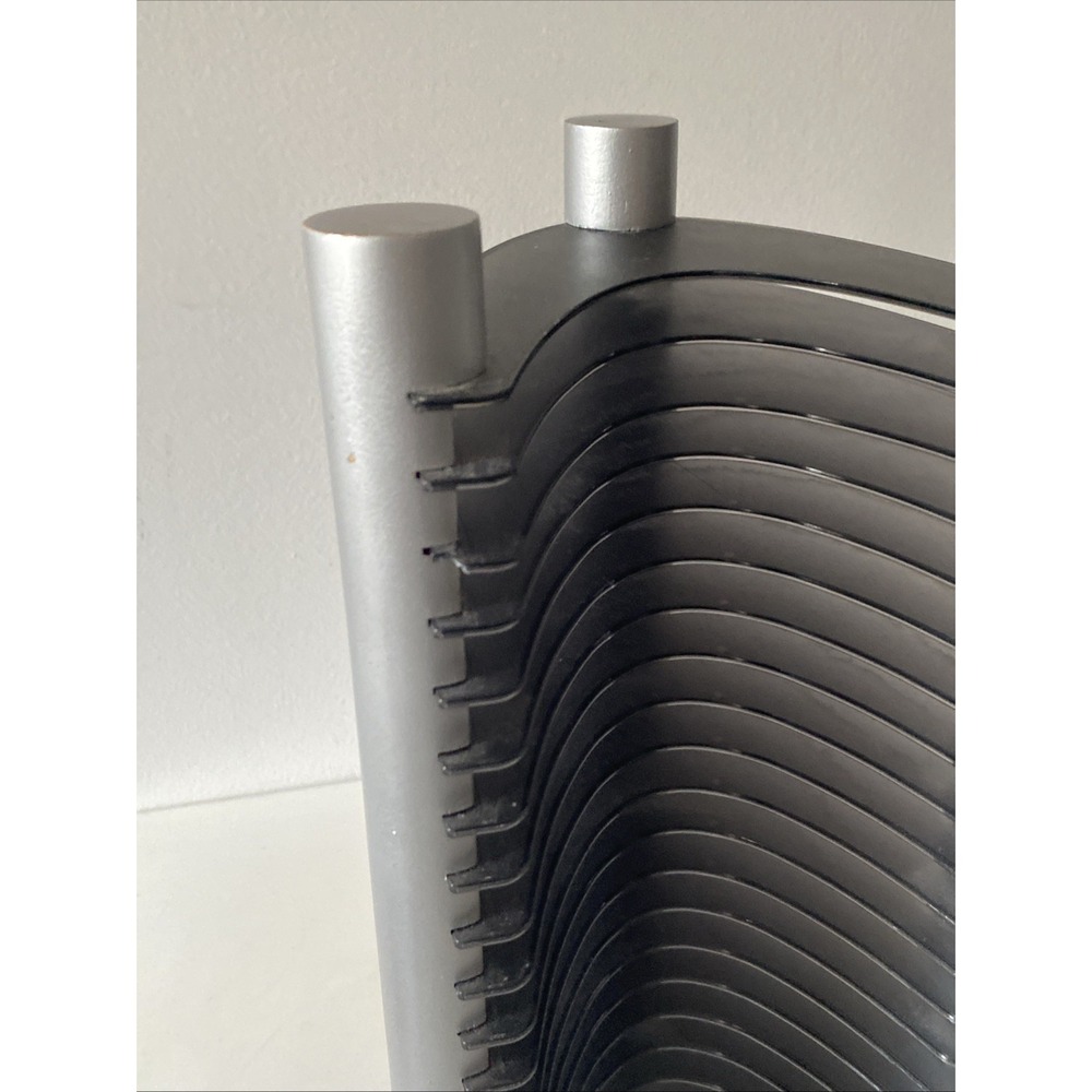 Vintage Y2K - 20 CD Stackable Tower Rack CD Holder Organizer Retro Gray - Picture 6 of 16
